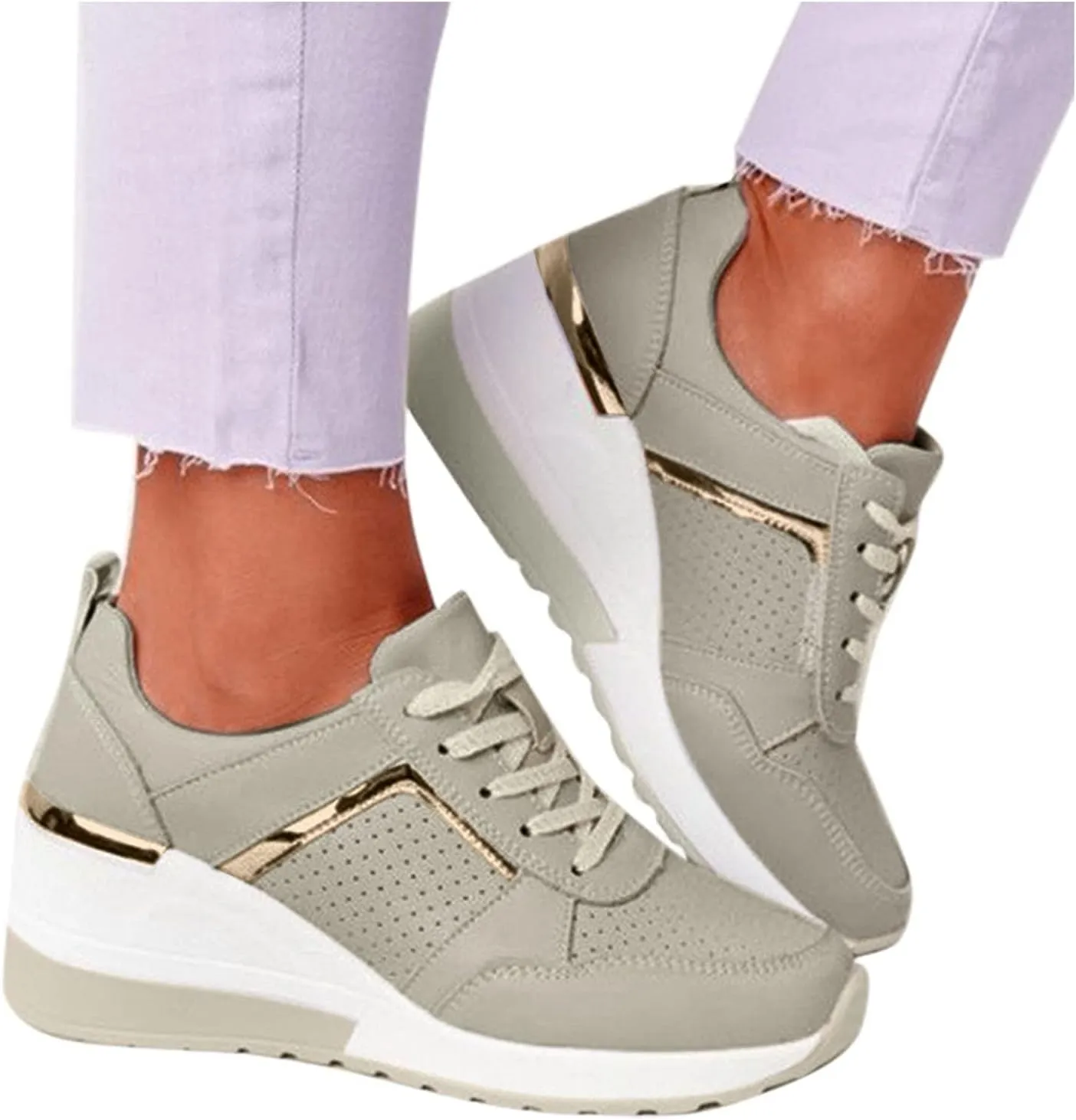 Plantar Fasciitis Shoes Women Non Slip Zapatos Ortopedicos para Mujer De Vestir All Black Platform Tennis Shoes for Women Platform Sneakers for Women Zapatos Negros para Embarazadas