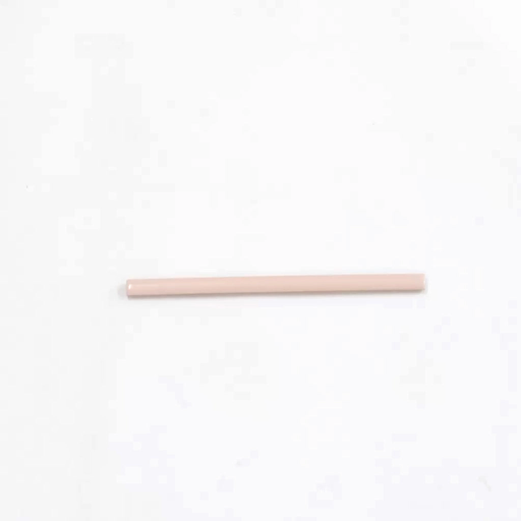 Powder Pink 0.5x8 Glossy Ceramic Pencil Tile Trim (10 pack, 0.27 sq ft/case) - Sample