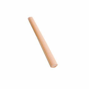 Powder Pink 0.5x8 Glossy Ceramic Pencil Tile Trim (10 pack, 0.27 sq ft/case) - Sample