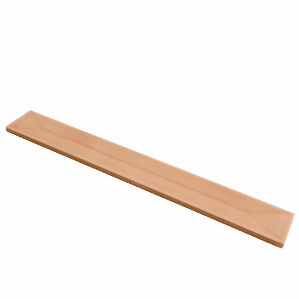 Powder Pink 2x16 Glossy Ceramic Deco Subway Tile (50 pack,10.76 sq ft/case) - Sample