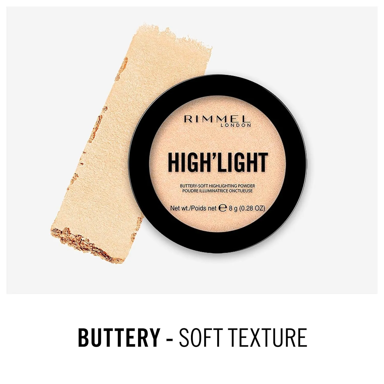 Rimmel High'Light Pressed Powder, Stardust 001, Shelf Pack of 2