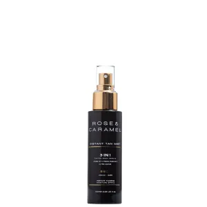 Rose & Caramel Skinstant Instant Formula Tanning Spray, Bronzed, Wash Off, Hydrating One Day Tan