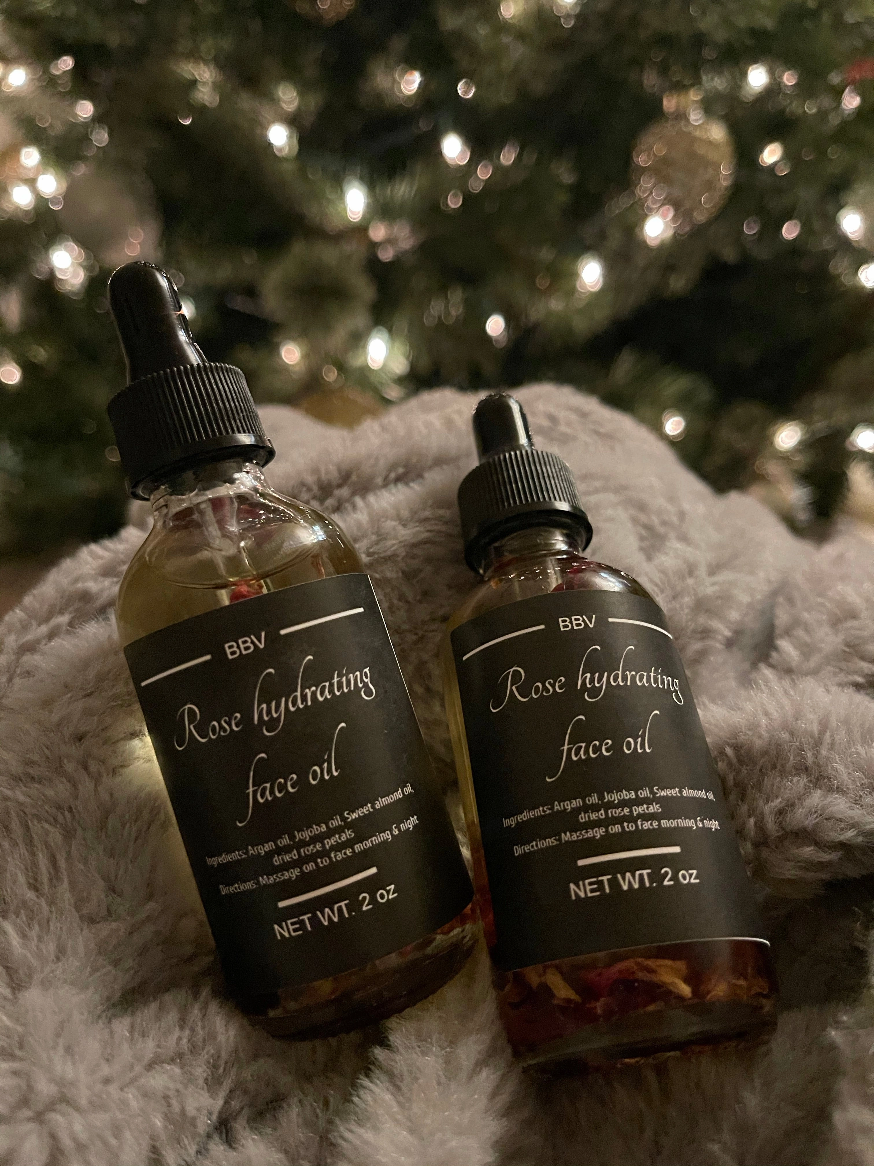 Rose hydrating face oil