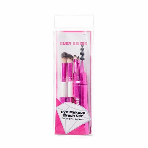 Ruby Kisses Makeup Brush Kit – Face, Eye & Complexion Sets | 01, 02, 03 Variants