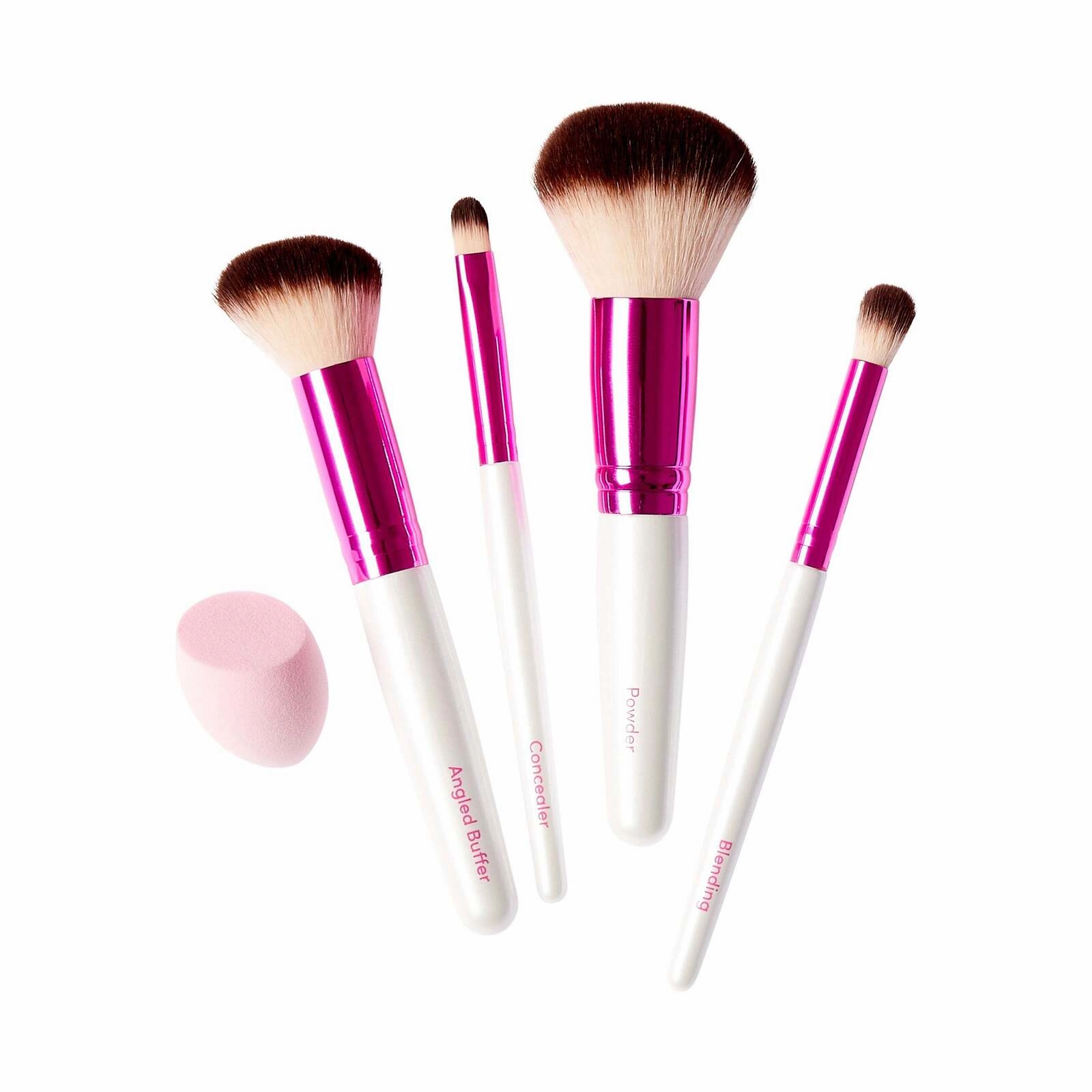 Ruby Kisses Makeup Brush Kit – Face, Eye & Complexion Sets | 01, 02, 03 Variants