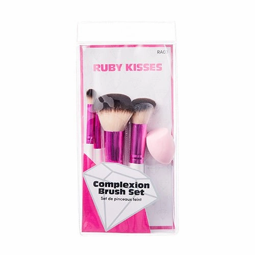 Ruby Kisses Makeup Brush Kit – Face, Eye & Complexion Sets | 01, 02, 03 Variants