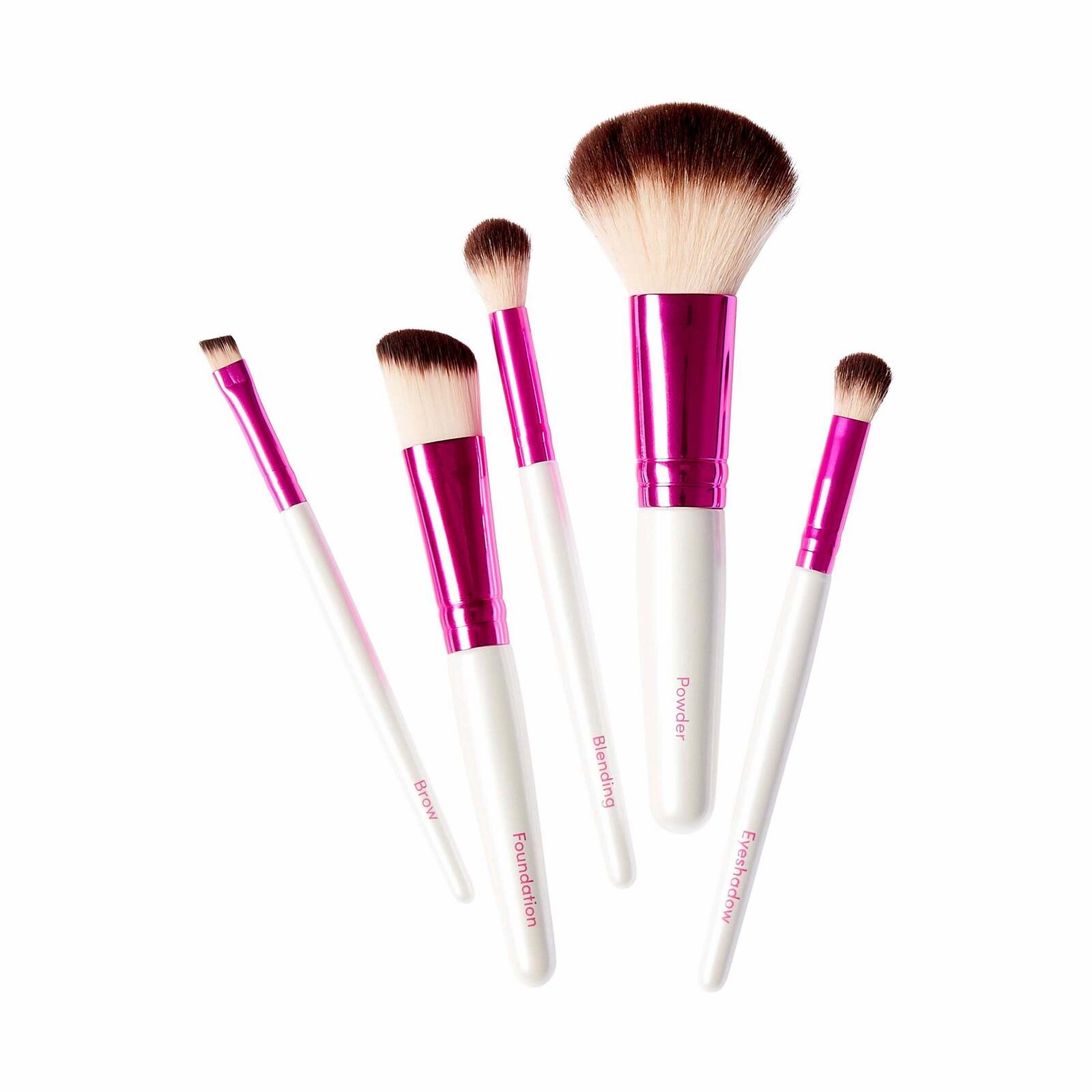 Ruby Kisses Makeup Brush Kit – Face, Eye & Complexion Sets | 01, 02, 03 Variants