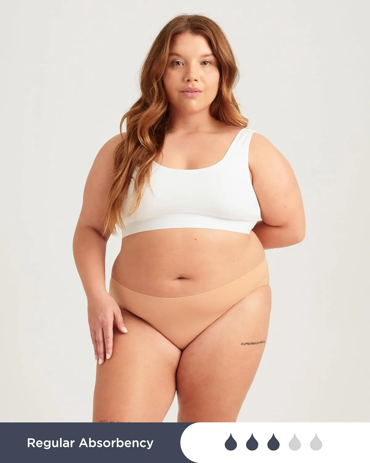 saalt Seamless Brief - Period Underwear - Regular, Heavy, & Super Absorbency - Replaces Pads & Tampons