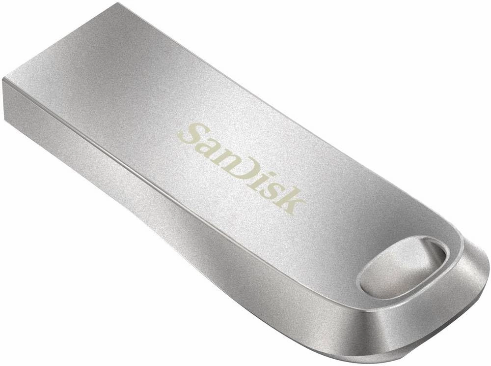 SanDisk 256GB Ultra Luxe USB 3.1 Gen 1 Flash Drive - SDCZ74-256G-G46, Black
