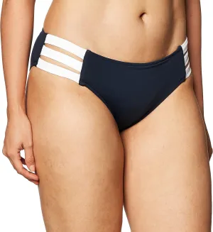Seafolly Women's Block Party Multi Strap Bikini Bottom Swimsuit