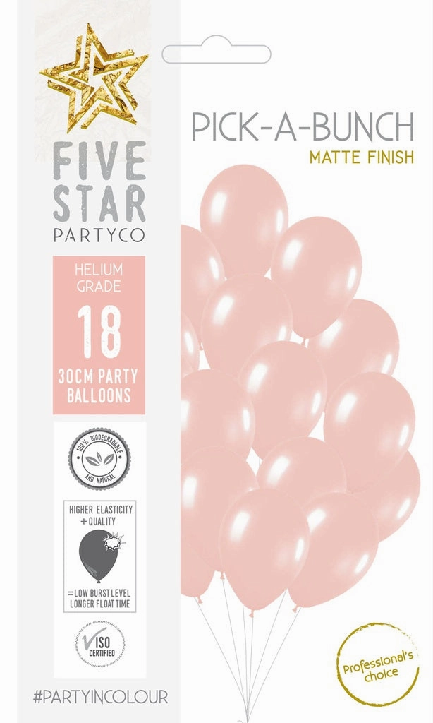 Sempertex Fashion Peach Blush 30cm Latex Balloon
