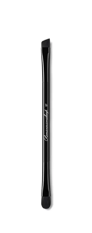 Sexy Perfect Liner Face Brush. Durable and Dense Soft Brush for Easy Lines by Romanovamakeup. Blend Lines, Outlines Pout. Create Intense Cat Eye and Defined Brows. No streak, Spot or Shed for Women.