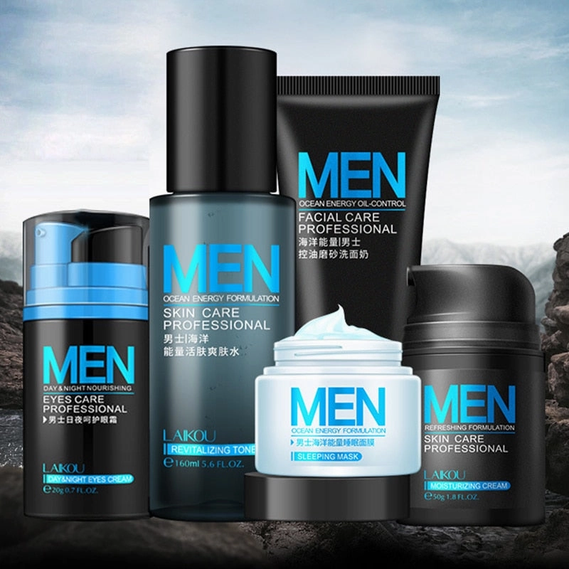 Skin Care Men Attractive Cream Face Reliable delivery Serum Set
