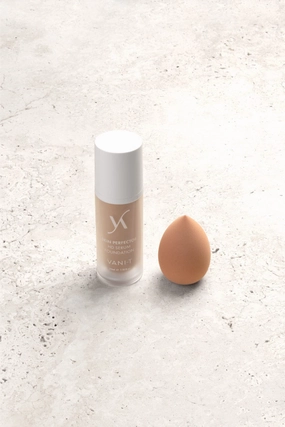 Skin Perfector HD Serum Foundation & Beauty Sponge (With Cup)
