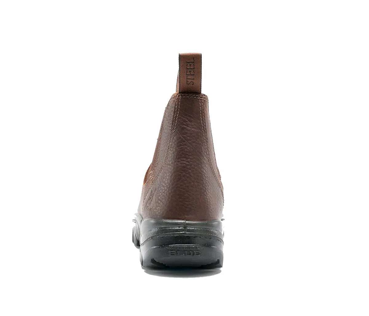 Steel Blue Men's Hobart 6-inch Elastic Sided Slip On Ankle Boot, Oak
