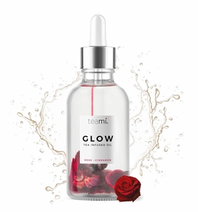 Teami Glow Jojoba Face Oil for Women with Coconut Oil, Camellia Seed & Vitamin E Oil for Skin - Facial Oil Cleanser for Sensitive, Normal, Oily & Dry Skin (2oz)
