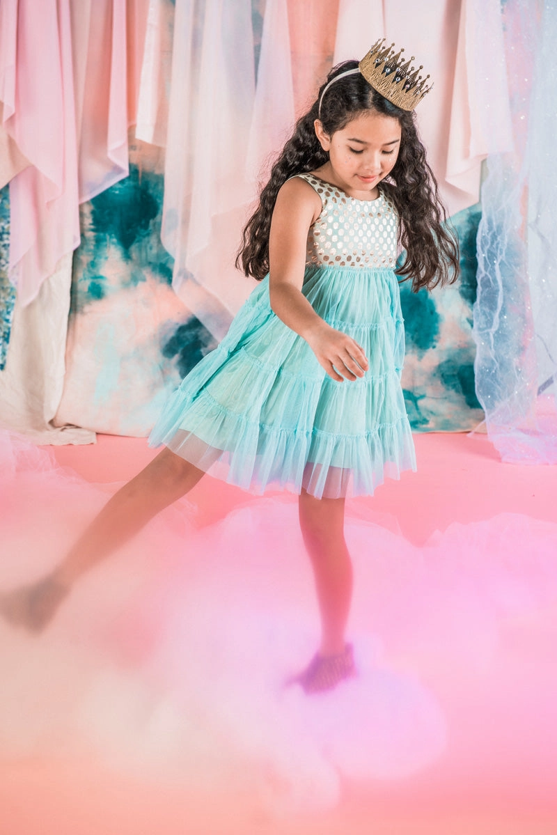 The Perfect Birthday Shimmery Lace Crown