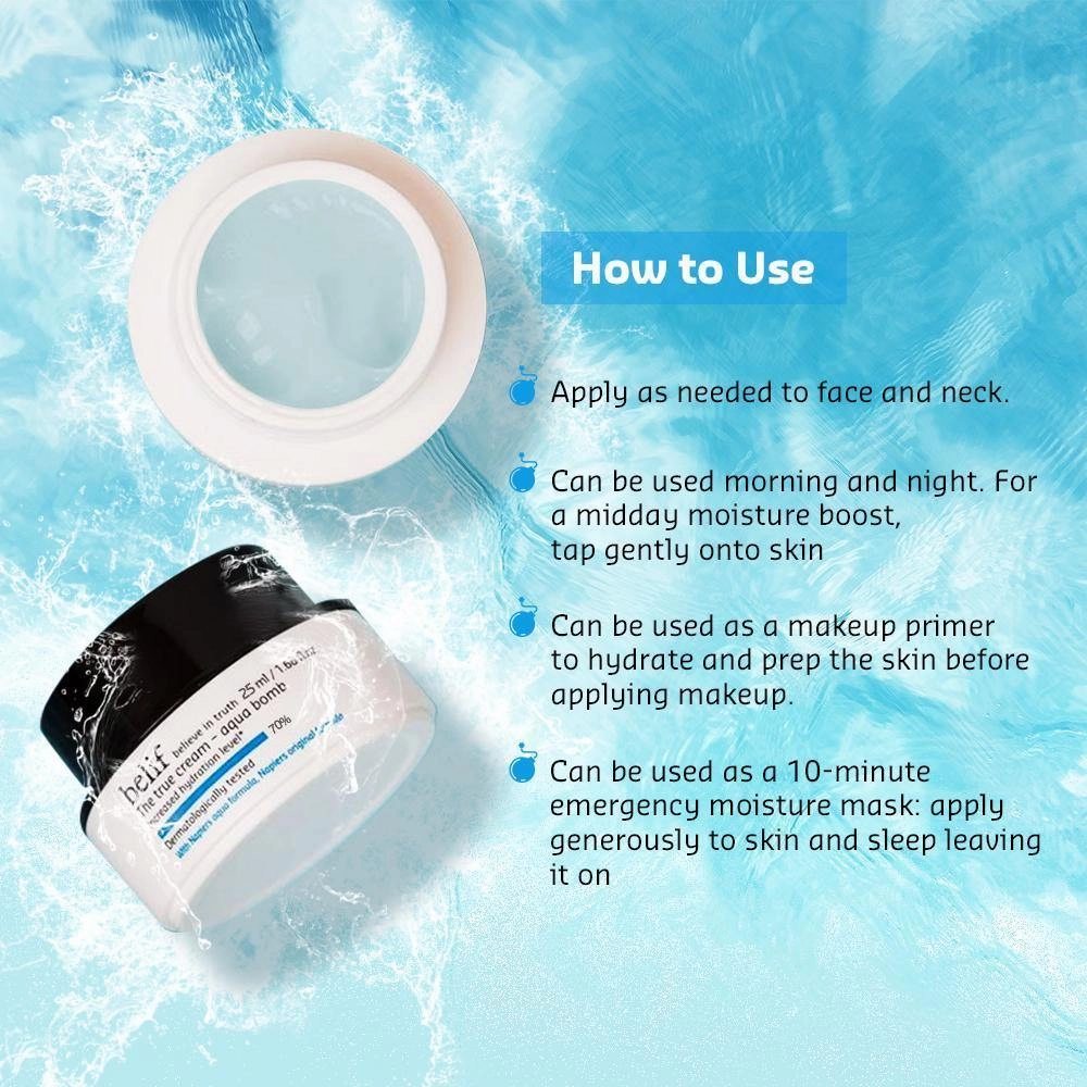 The true cream - aqua bomb - 50 ml