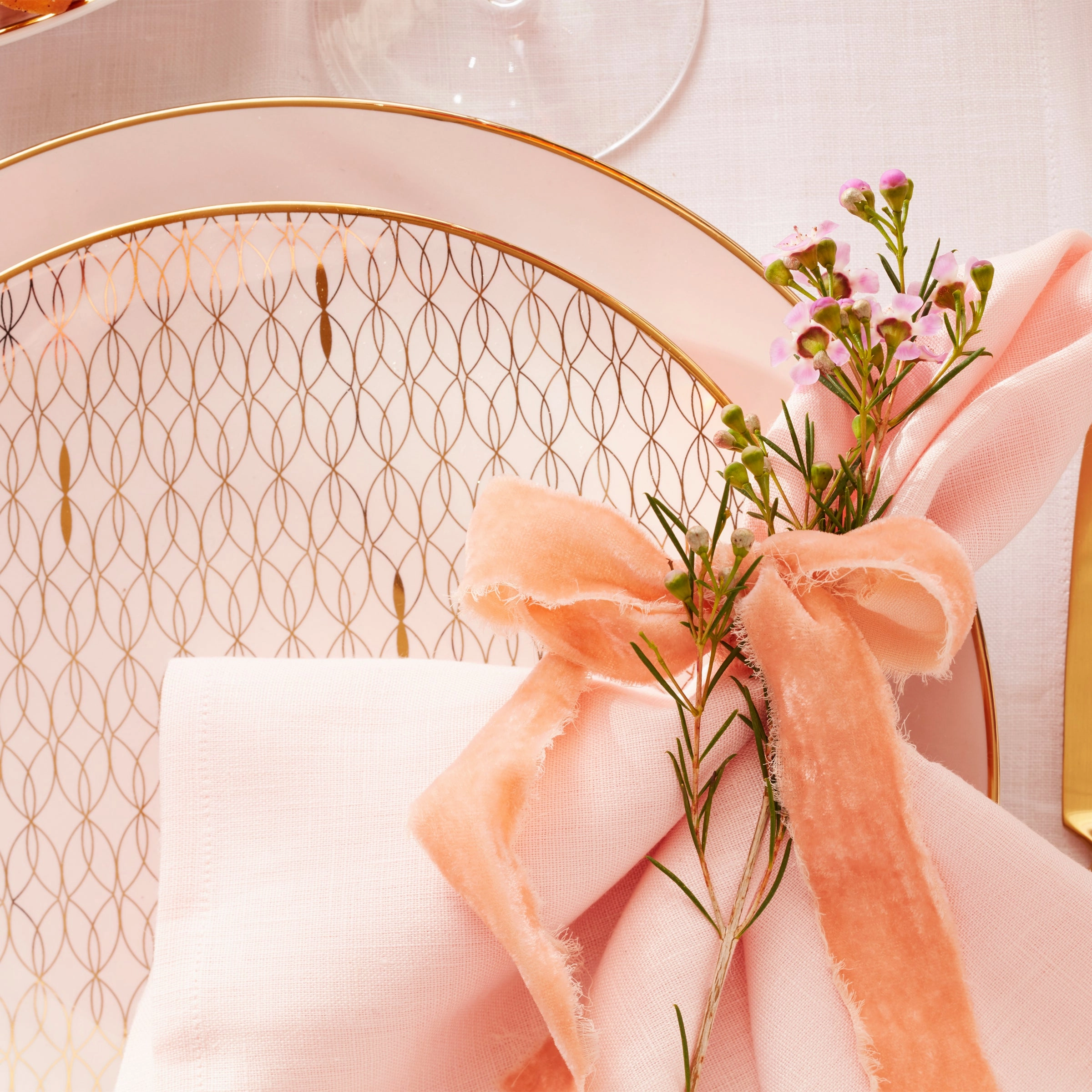 Trianna Blush 4-Piece Place Setting