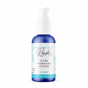 Ultra Hydrating Lotion, Made with Rose Water, Carrot Seed Oil, and Geranium Essential Oils which can Revitalize your Dull Skin, Keeping Your Skin Deeply Nourished & Hydrated, 1.0 FL OZ