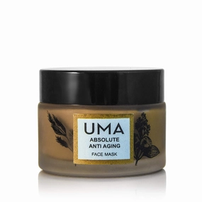 UMA Absolute Anti Aging Face Mask | 100% Organic & Ayurvedic, Preservative-free & Sustainably sourced | Ayurvedic Face Mask with Firming & Hydrating | Aids in Wrinkle & Fine Line Reduction