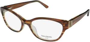 VERA WANG Eyeglasses RAINA Tabaco 51MM