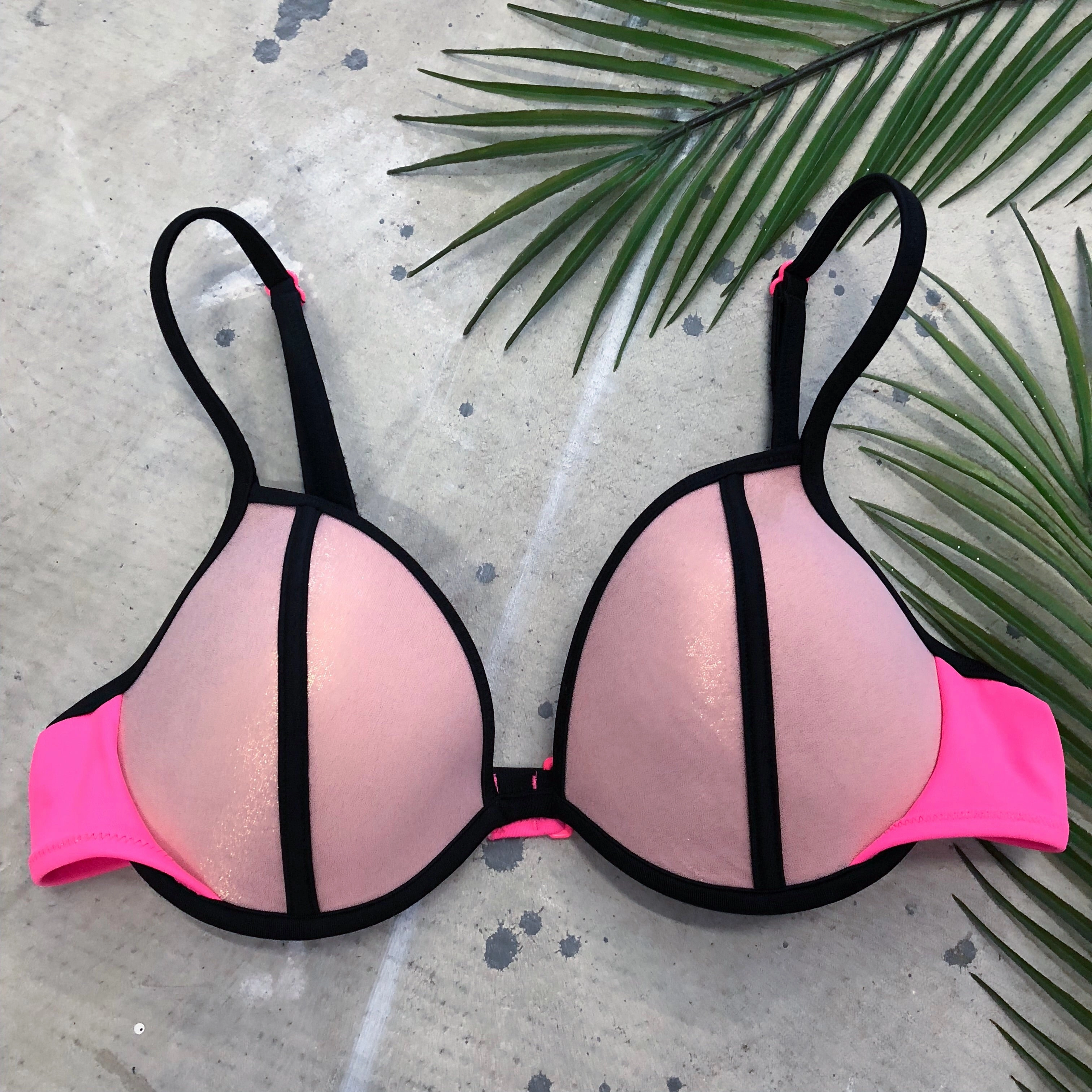 Victoria’s Secret Shimmery Swim Top - Size 34B