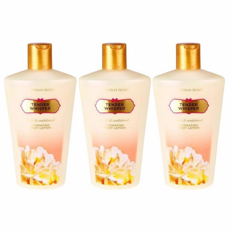 Victoria's Secret Tender Whisper Body Lotion 8.4 oz 250 ml "3-PACK"