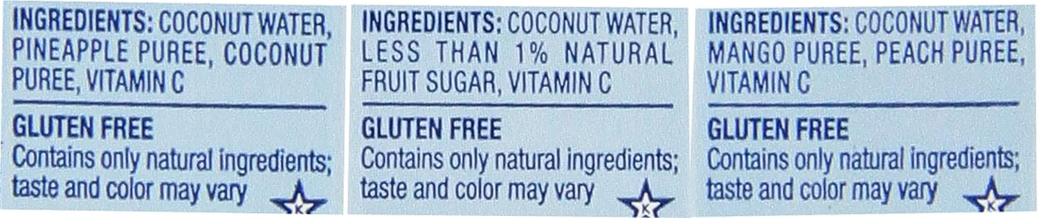 Vita Coco Coconut Water, Variety Pack - Naturally Hydrating Electrolyte Drink - Smart Alternative to Coffee, Soda, and Sports Drinks - Gluten Free - 16.9 Ounce (Pack of 12)