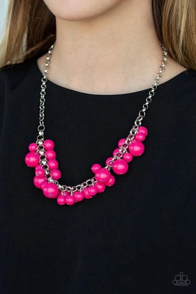 Walk This BROADWAY - Pink ♥ Necklace
