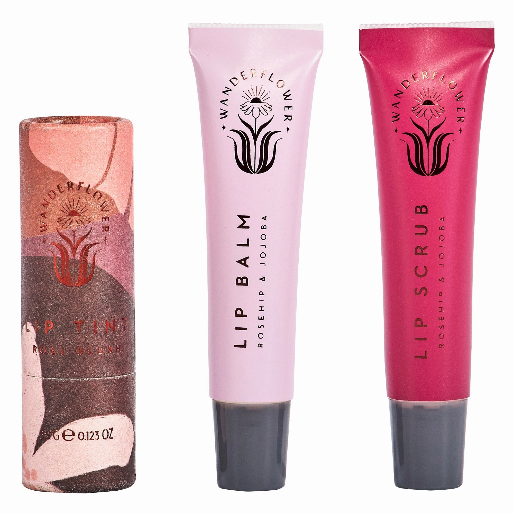 Wanderflower Travel Lip Care Kit