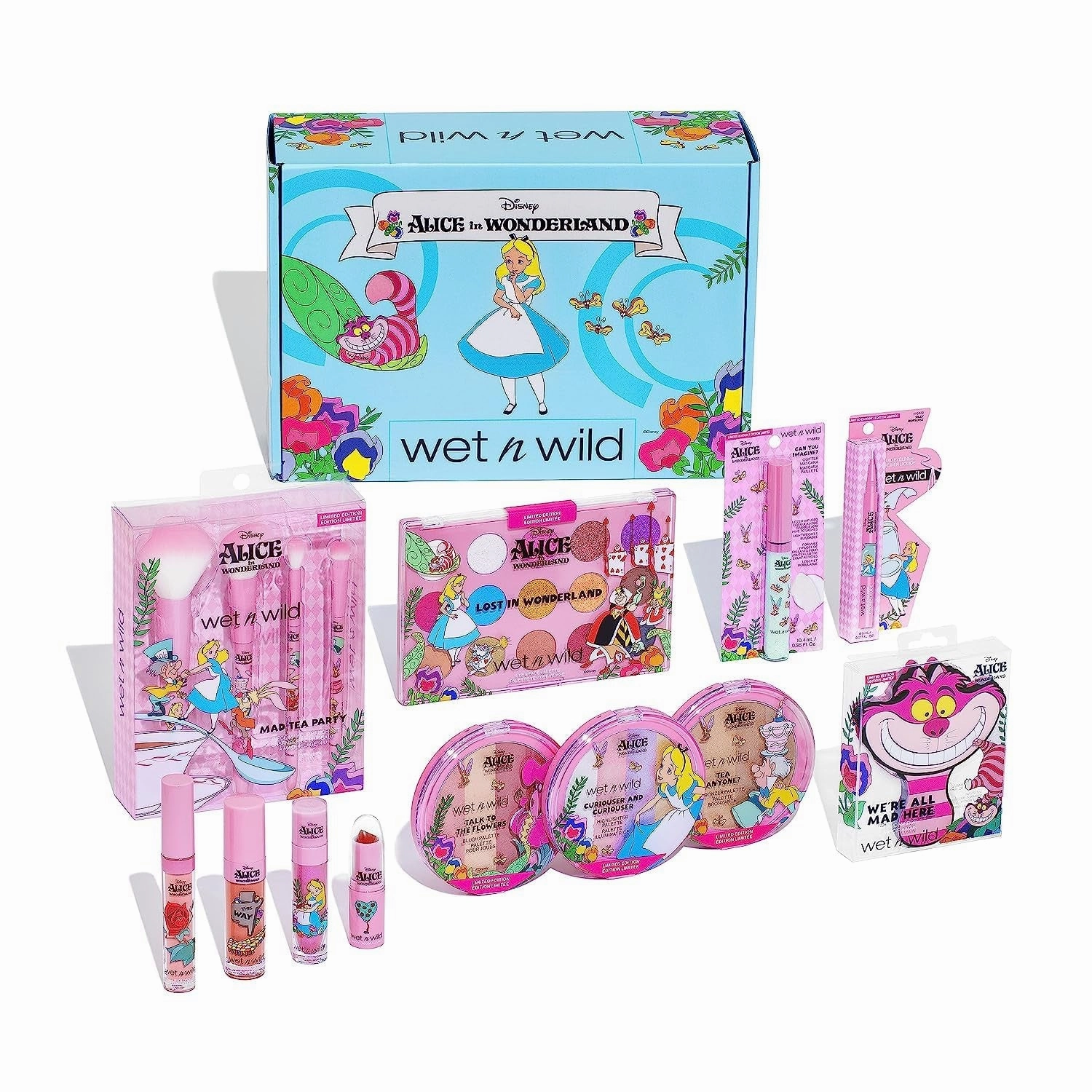 Wet N Wild Hello Kitty PR Box, Makeup Set with Versatile Unique Looks, 2-Layered Keepsake Box, Buildable & Blendable Formulas, Cruelty-Free & Vegan