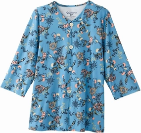 Women’s Open-Back Adaptive Faux Button Top