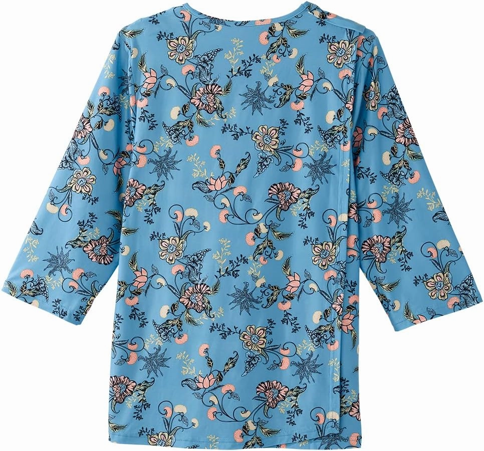 Women’s Open-Back Adaptive Faux Button Top